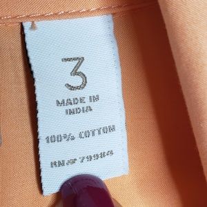 Chico's Jackets & Coats - Chico's Cantaloupe Peach Cotton Lightweight Jacket Chico's Jackets & Coats - Chico's Cantaloupe Peach Cotton Lightweight Jacket